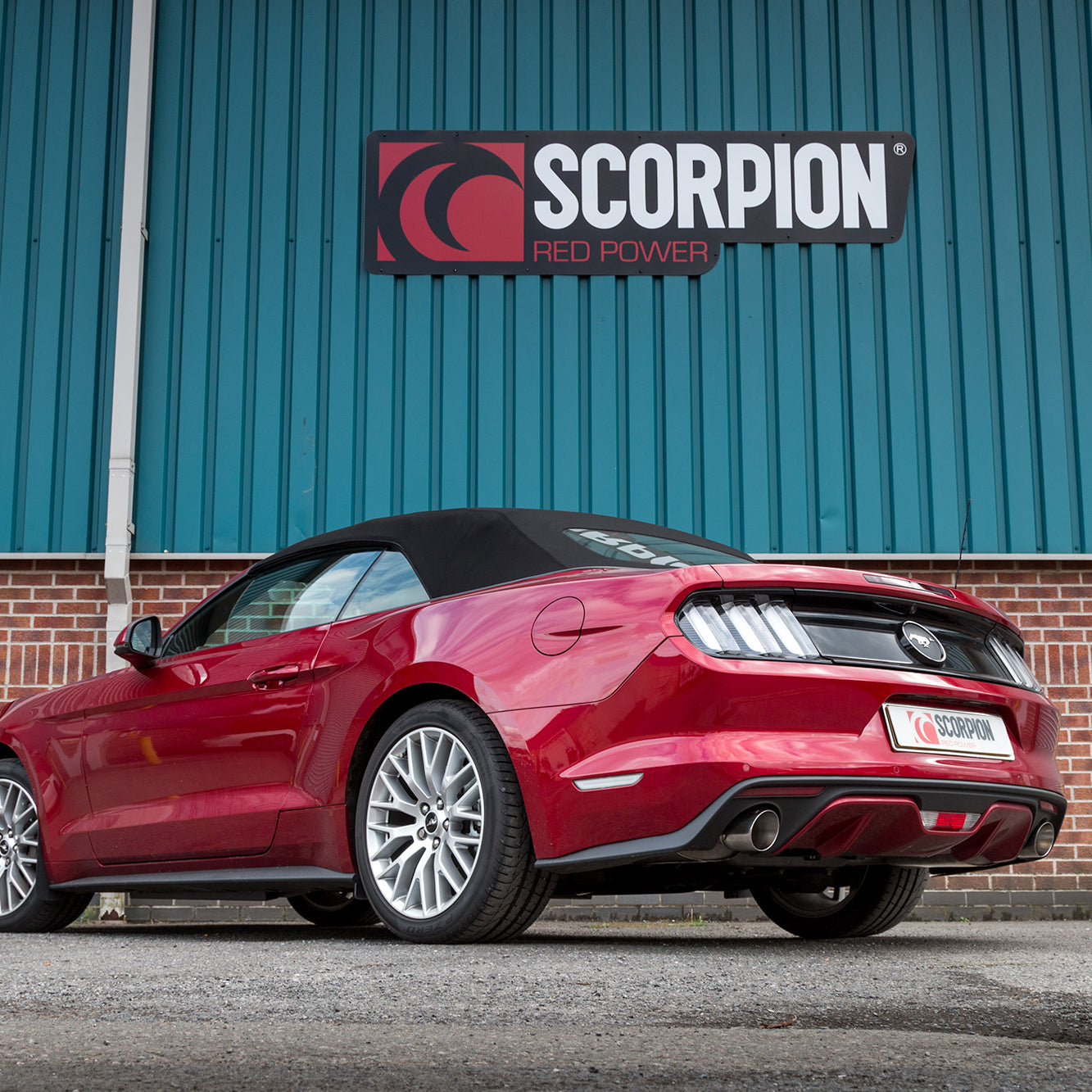 Scorpion SFD087 Ford Mustang 2.3T Resonated Cat-Back System  | ML Performance EU EU