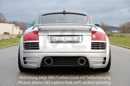 Rieger 00099057 Audi 8N TT Rear Bumper 2 | ML Performance EU Car Parts