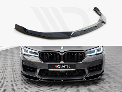 Maxton Design BM-5-90F-M-FD1T Front Splitter V.1 BMW M5 F90 Facelift (2020-) | ML Performance UK Car Parts