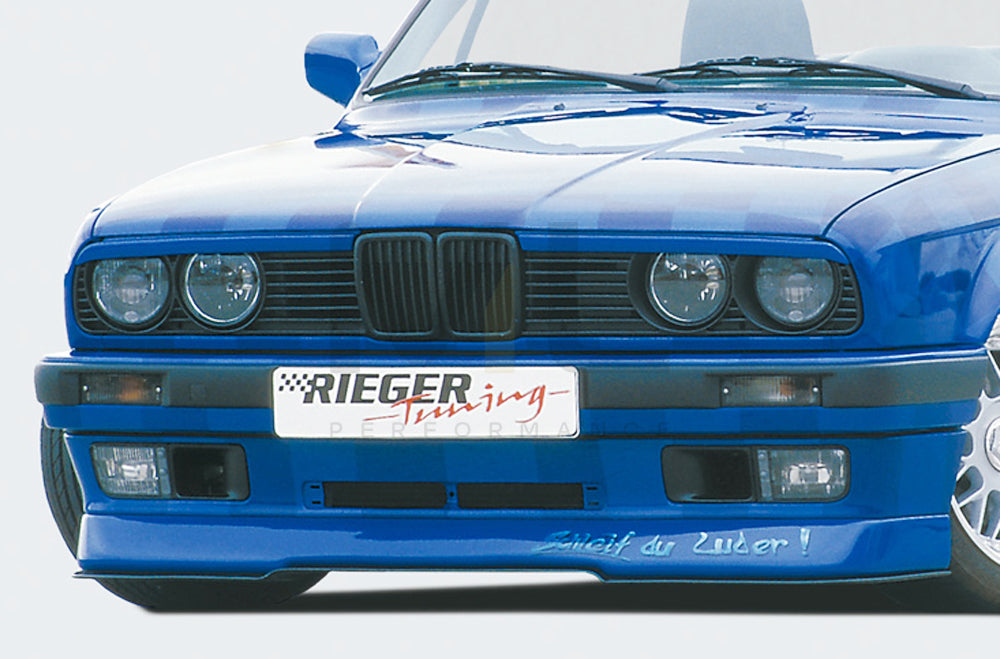 Rieger 00038011 BMW 3 Series E30 Front Splitter 2 | ML Performance EU Car Parts