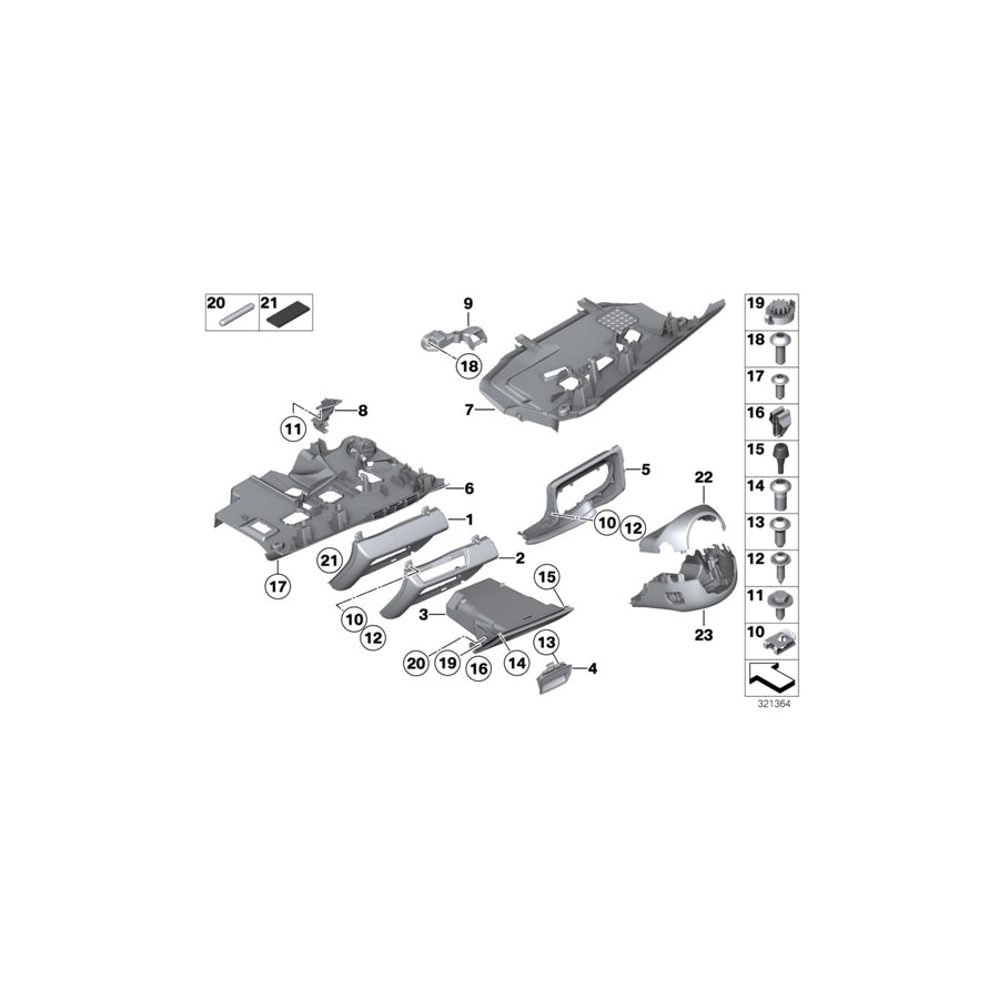 Genuine BMW 51459160046 F02 F01 F04 Driver'S Footwell Trim Panel SCHWARZ (Inc. ALPINA B7X, 740LdX & Hybrid 7L) | ML Performance EU Car Parts