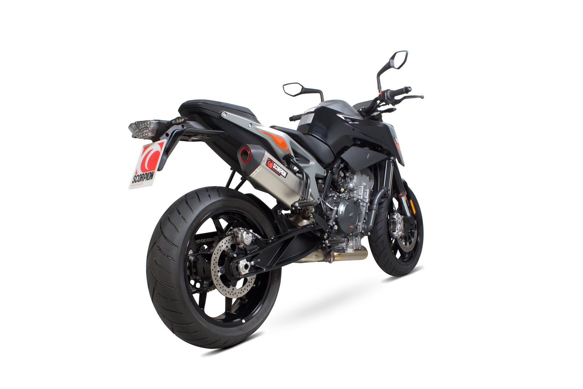 Scorpion RKT88TEO KTM 790 Duke Serket Parallel Slip-On - Titanium Sleeve | ML Performance EU EU