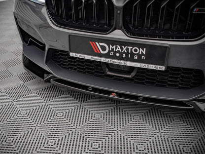 Maxton Design BMW M5 F90 Facelift (2020-) Front Splitter V.1
