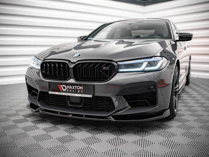 Maxton Design BMW M5 F90 Facelift (2020-) Front Splitter V.1