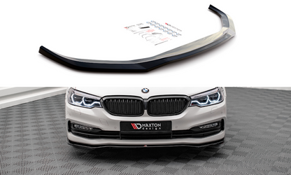 Maxton Design BM-5-G30-FD1T Front Splitter V.1 BMW Series 5 G30 | ML Performance UK Car Parts