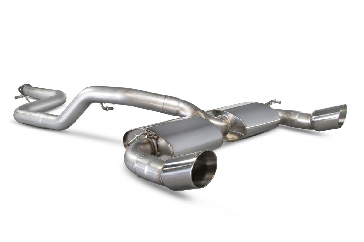 Scorpion SFD066 Ford Focus MK2 RS  Non-Resonated Cat-Back System  | ML Performance EU EU