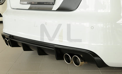 Rieger 00056805 Audi 8V A3 Rear Diffuser 6 | ML Performance EU Car Parts