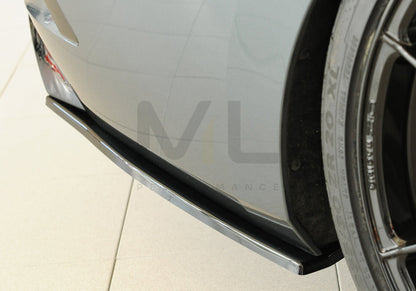 Rieger 00088257 Skoda NX Octavia RS Rear Side Splitter 5 | ML Performance EU Car Parts