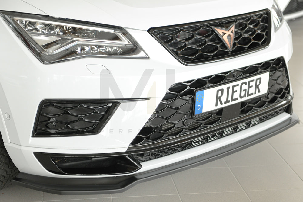 Rieger 00027044 SEAT 5FP Ateca Cupra Front Splitter 9 | ML Performance EU Car Parts