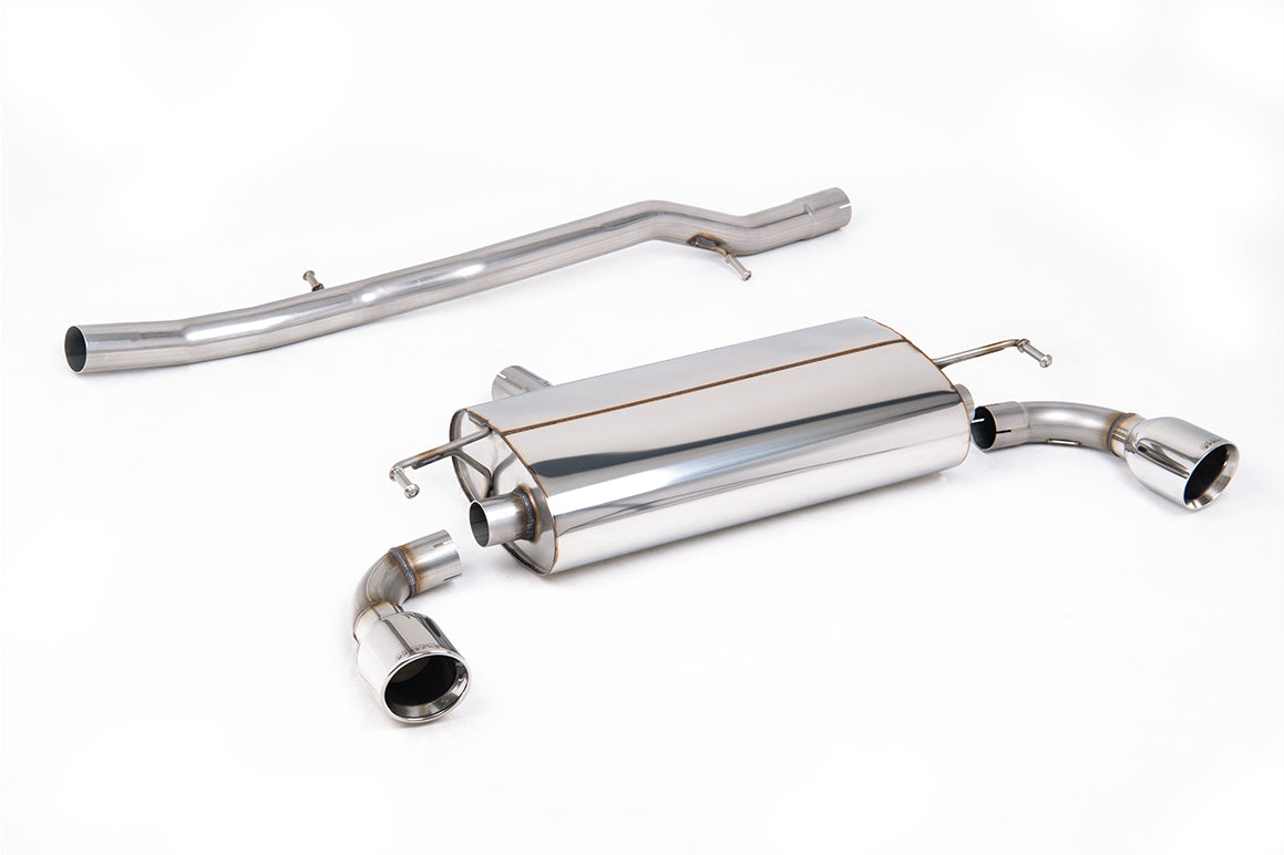 MillTek SSXVW025 Volkswagen Golf Non-Resonated Cat-Back Exhaust