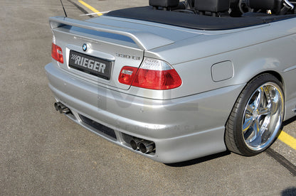 Rieger 00050213 BMW 3 Series E46 Rear Bumper 3 | ML Performance EU Car Parts
