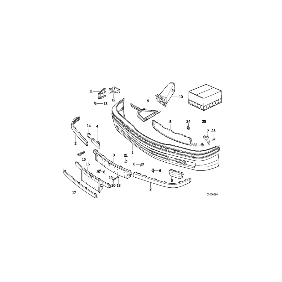 Genuine BMW 51118122448 E36 Cover Panel, Right, Primed (Inc. 320i, M3 & 325i) | ML Performance EU