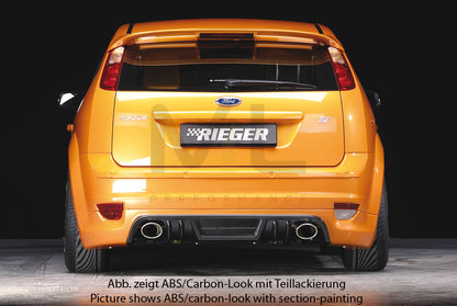 Rieger 00034138 Ford Focus 2 Rear Diffuser 3 | ML Performance EU Car Parts