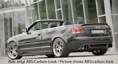 Rieger 00055270 Audi 8H A4 Rear Diffuser 4 | ML Performance EU Car Parts