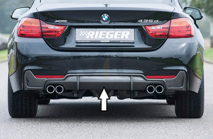 Rieger 00099268 BMW 4 Series F32 F33 F36 Rear Diffuser 1 | ML Performance EU Car Parts