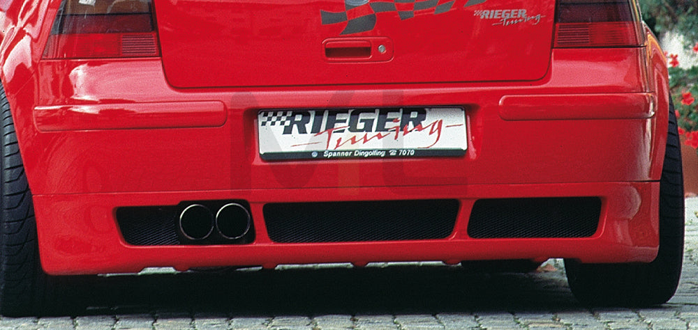Rieger 00059060 VW Mk4 Golf Rear Diffuser 1 | ML Performance EU Car Parts