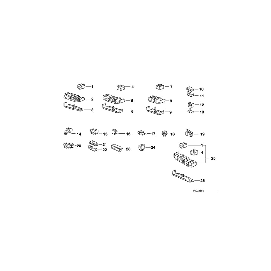 Genuine BMW 16121184707 E36 Holder (Inc. Z3 2.8, Z3 2.5 & Z3 M) | ML Performance EU Car Parts