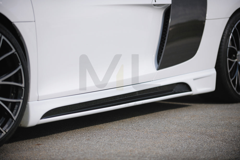 Rieger 00099806 Audi R8 Left Side Skirt 1 | ML Performance EU Car Parts