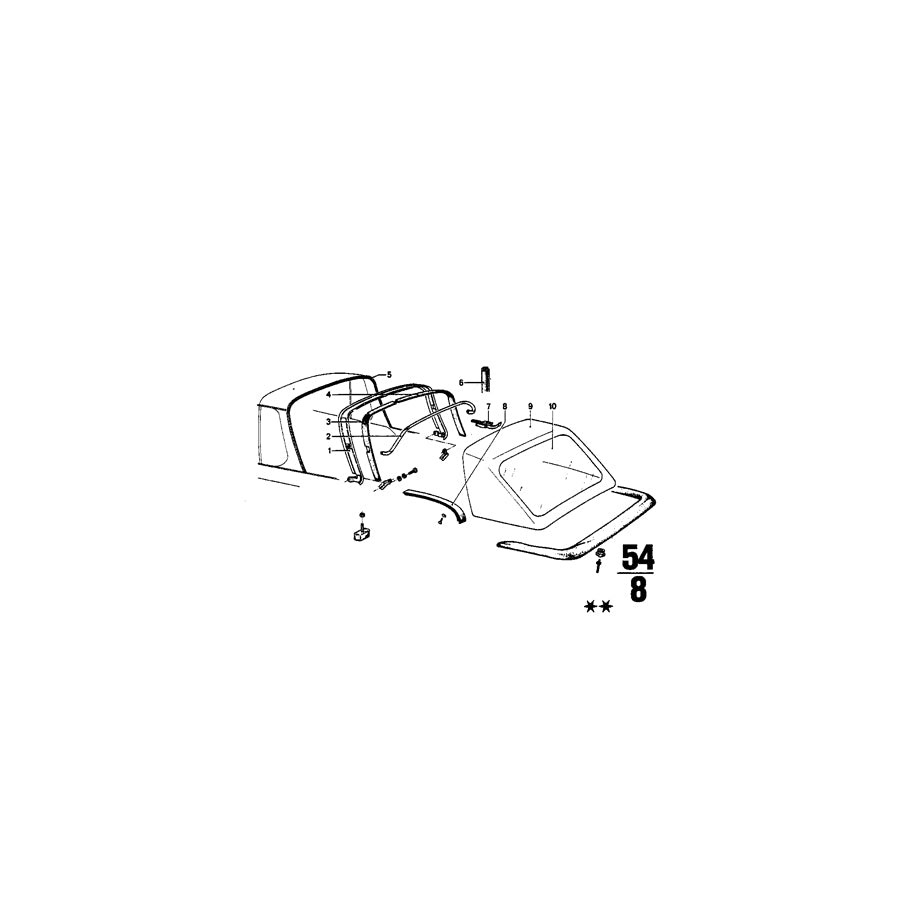 Genuine BMW 51711820370  Sealing (Inc.  & 2002) | ML Performance EU Car Parts