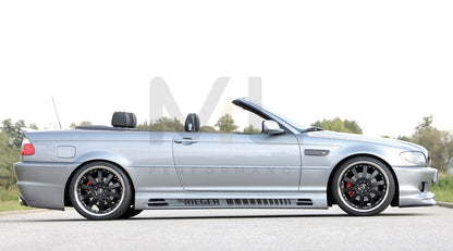 Rieger 00050228 BMW 3 Series E46 Side Skirt (Inc. M3) 2 | ML Performance EU Car Parts