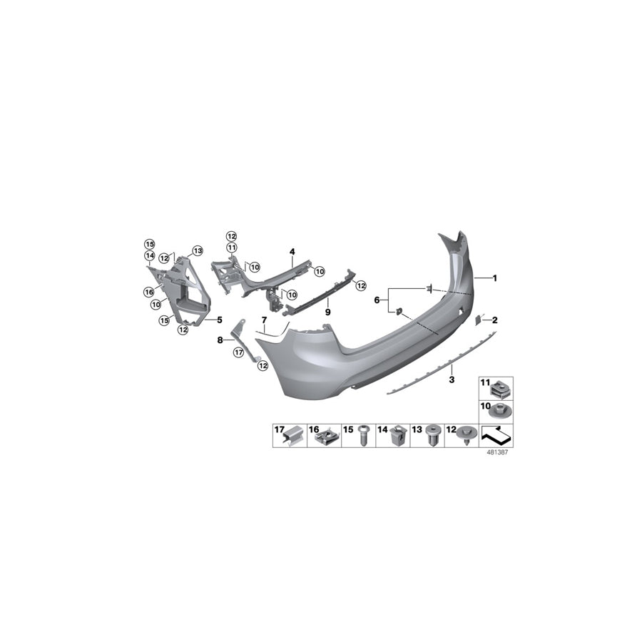 Genuine BMW 51127396506 F45 F46 Right Protection Foil (Inc. 225xe, 220d & 220i) | ML Performance EU