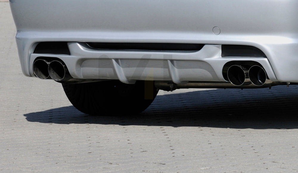 Rieger 00050254 BMW 3 Series E46 Rear Diffuser 1 | ML Performance EU Car Parts