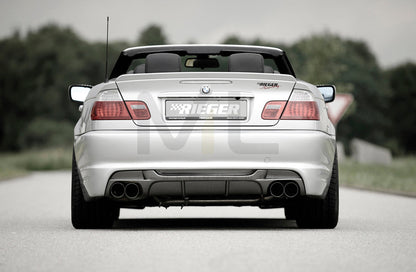Rieger 00050250 BMW 3 Series E46 Rear Bumper 3 | ML Performance EU Car Parts