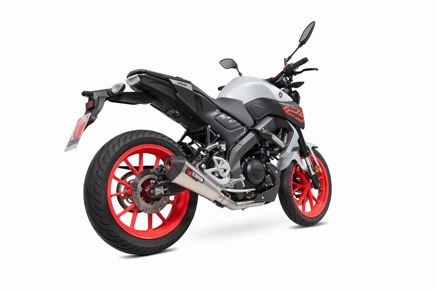 Scorpion RYA119SYSTEO Yamaha MT-125 Euro 5 Serket Taper Full System - Titanium Sleeve | ML Performance EU EU