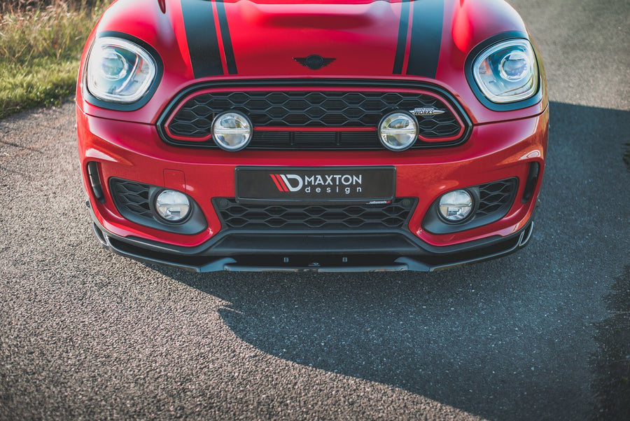 Maxton Design Mini Countryman JCW F60 Front Splitter V.1