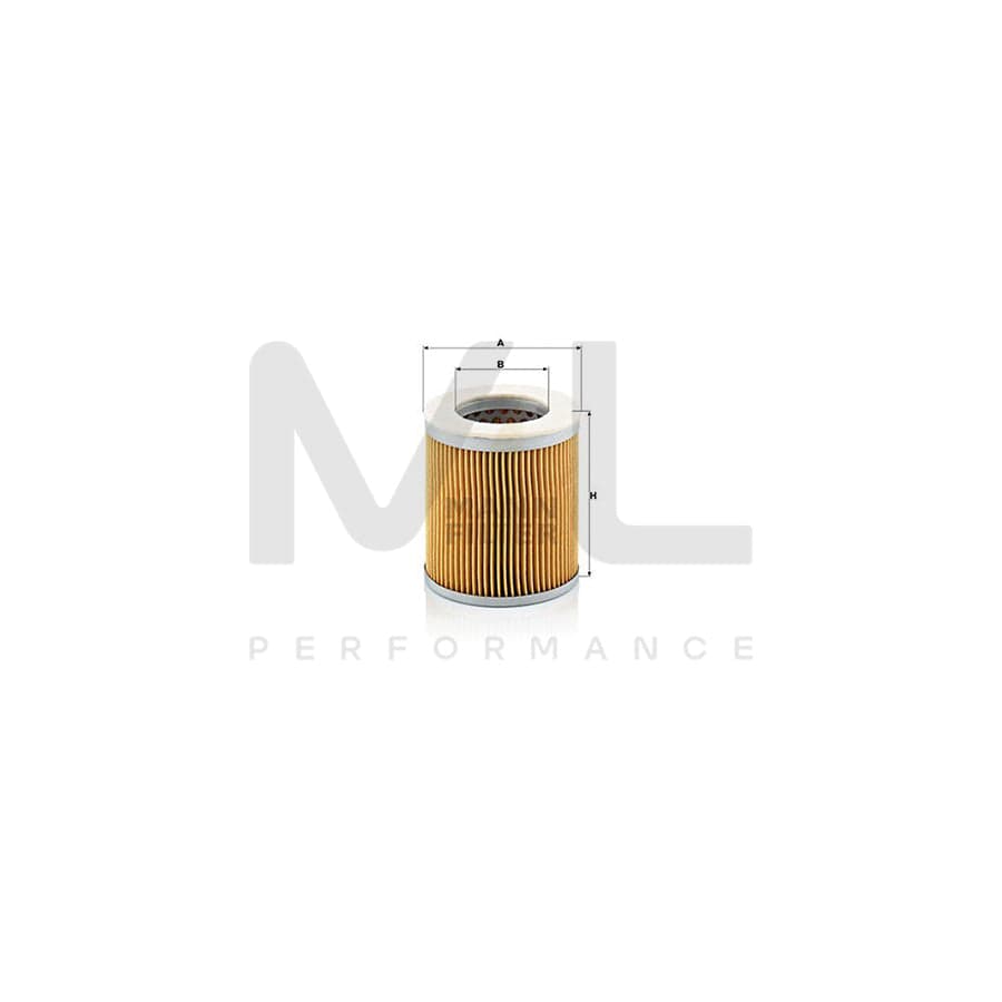 MANN-FILTER C 75/2 Air Filter Filter Insert | ML Performance Car Parts
