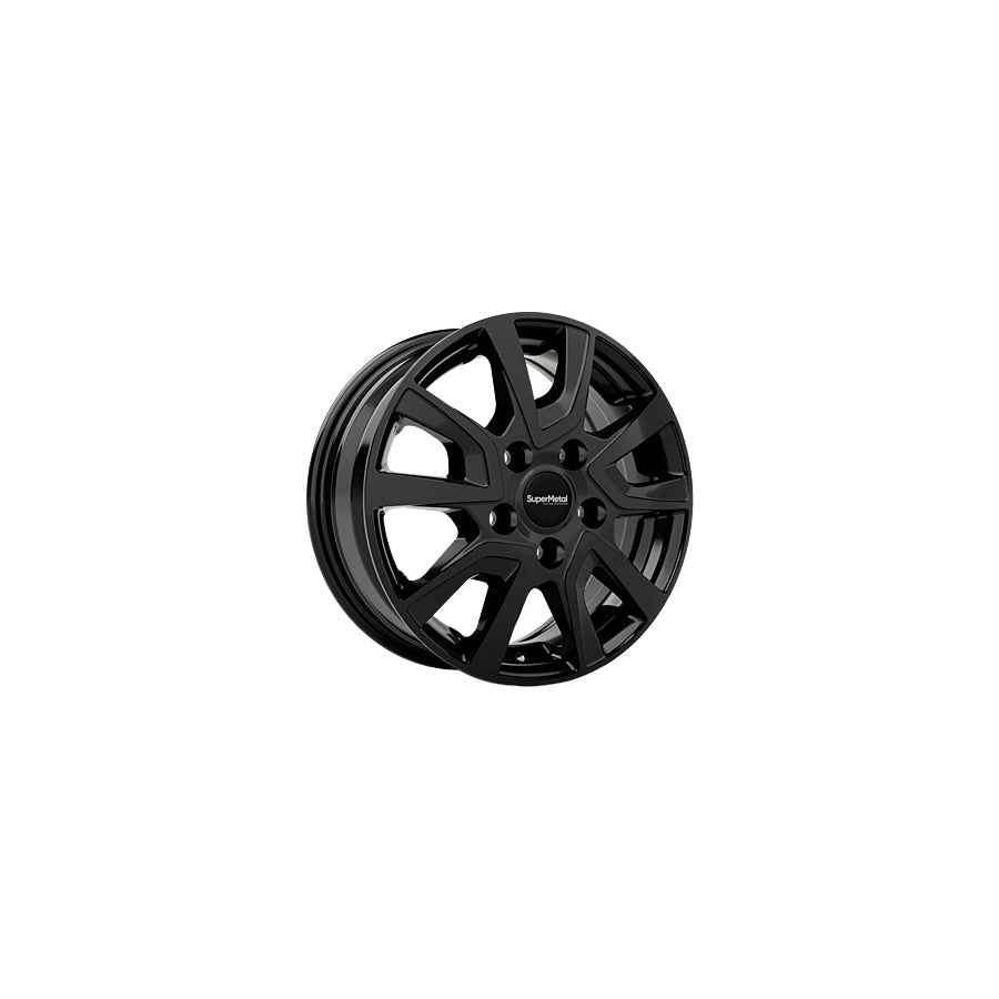 SuperMetal Vault 6x15 ET68 44013 Gloss Black Wheel | ML Performance EU Car Parts
