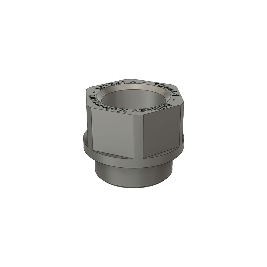 Millway Motorsport MW10444-1 BMW Damper Nut for Uniball Camber Plates  M12x1.5 (F2X/F3X 1/2/3/4 Series)