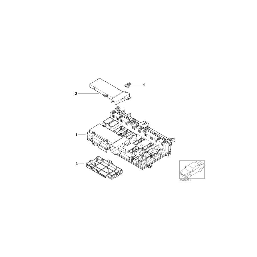 Genuine BMW 61138380419 E53 Lead Seal For Service (Red) (Inc. X5 4.6is, X5 4.4i & X5 4.8is) | ML Performance EU Car Parts