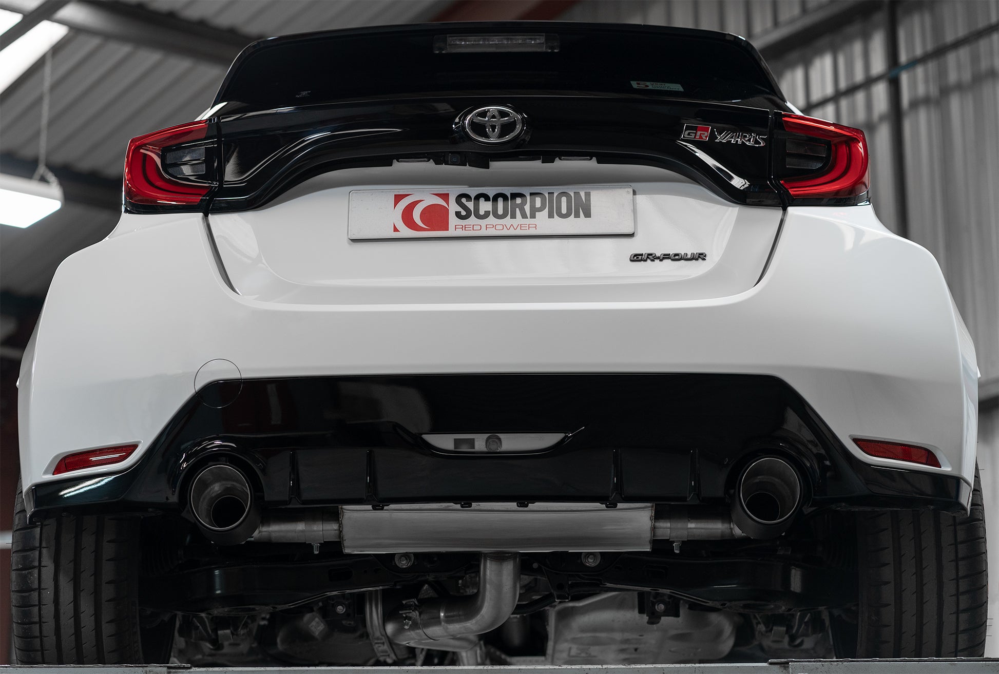 Scorpion STY009CF Toyota GR Yaris Resonated Gpf Back System | ML Performance EU EU