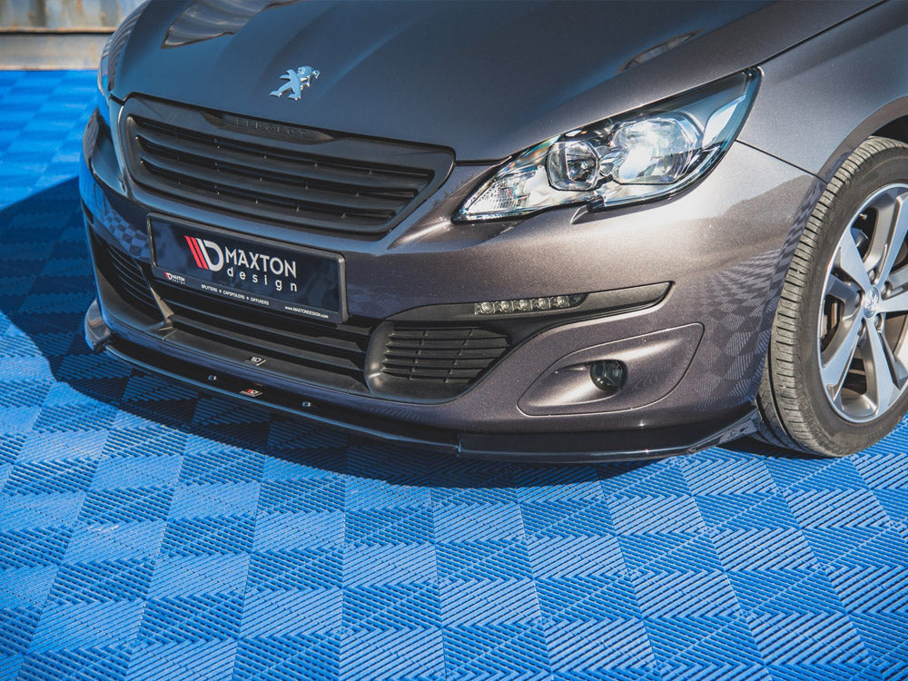 Maxton Design Peugeot 308 MK2 Facelift (2017-) Front Splitter V2