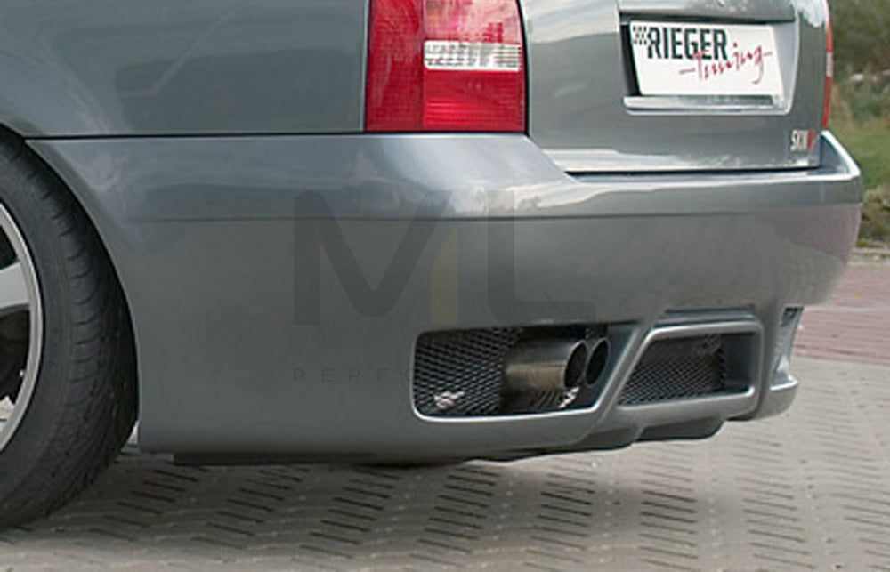 Rieger 00055047 Audi B5 A4 Rear Bumper 2 | ML Performance EU Car Parts