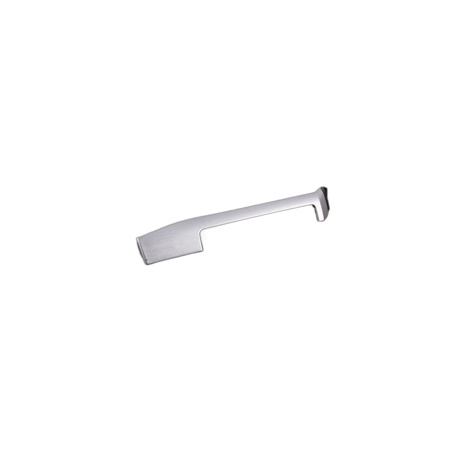 Genuine BMW 51457895817 E46 Decorative Strip, Alum., I-Panel, Center ALU SHADOW (Inc. 325Ci, 330Ci & 316Ci)