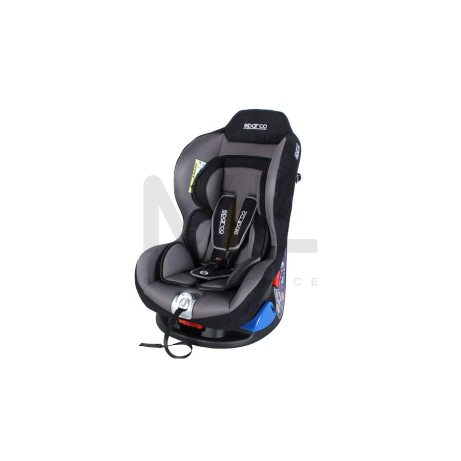 SPARCO F5000K 5000KGR Child car seat without Isofix, Group 0+/1, 0-18 kg, 5-point harness, Grey, Pale blue, multi-group | ML Performance Car Parts