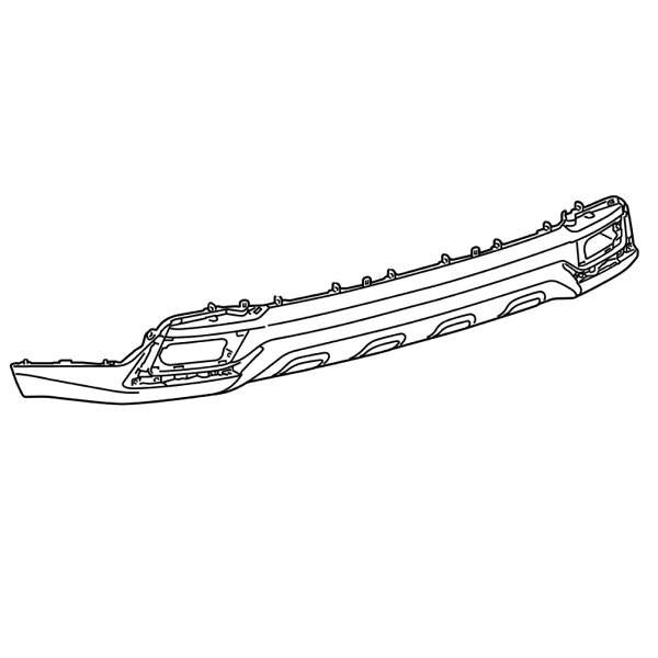 Genuine Lexus 52169-78050 NX Phase 1 Rear Bumper Lower Diffuser