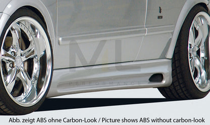 Rieger 00099305 Opel Astra G Side Skirt 1 | ML Performance EU Car Parts
