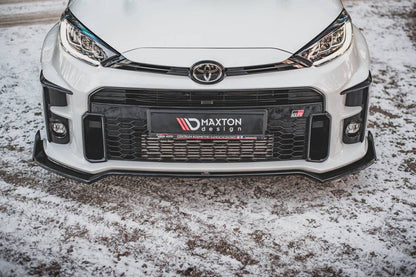 Maxton Design Toyota GR Yaris MK4 Front Splitter + Flaps V.3