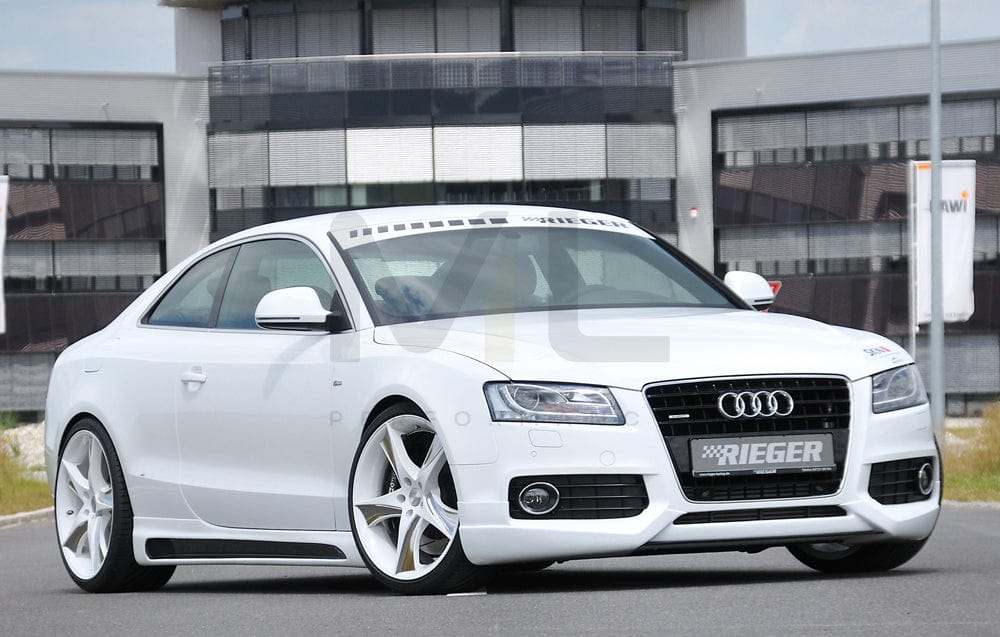 Rieger 00055406 Audi B8 B81 Front Splitter (A5 & S5) 4 | ML Performance EU Car Parts