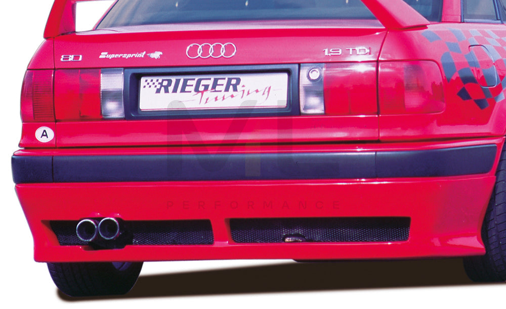 Rieger 00039025 Audi B4 80 Rear Diffuser 1 | ML Performance EU Car Parts