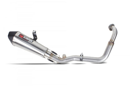 Scorpion RYA97SYSSEO Yamaha MT-125 Serket Taper Full System - Brushed Stainless Steel Sleeve | ML Performance EU EU