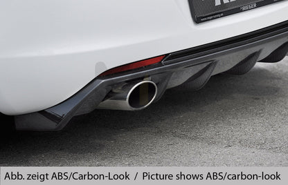 Rieger 00088113 Opel Astra J Rear Diffuser 1 | ML Performance EU Car Parts