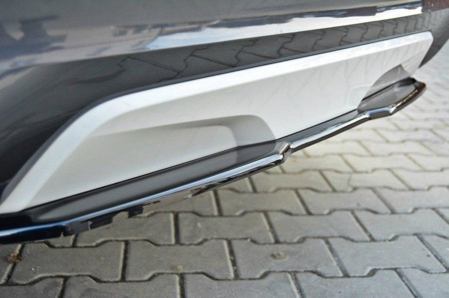 Maxton Design BMW X4 M-Pack F26 Central Rear Splitter (without vertical bars)