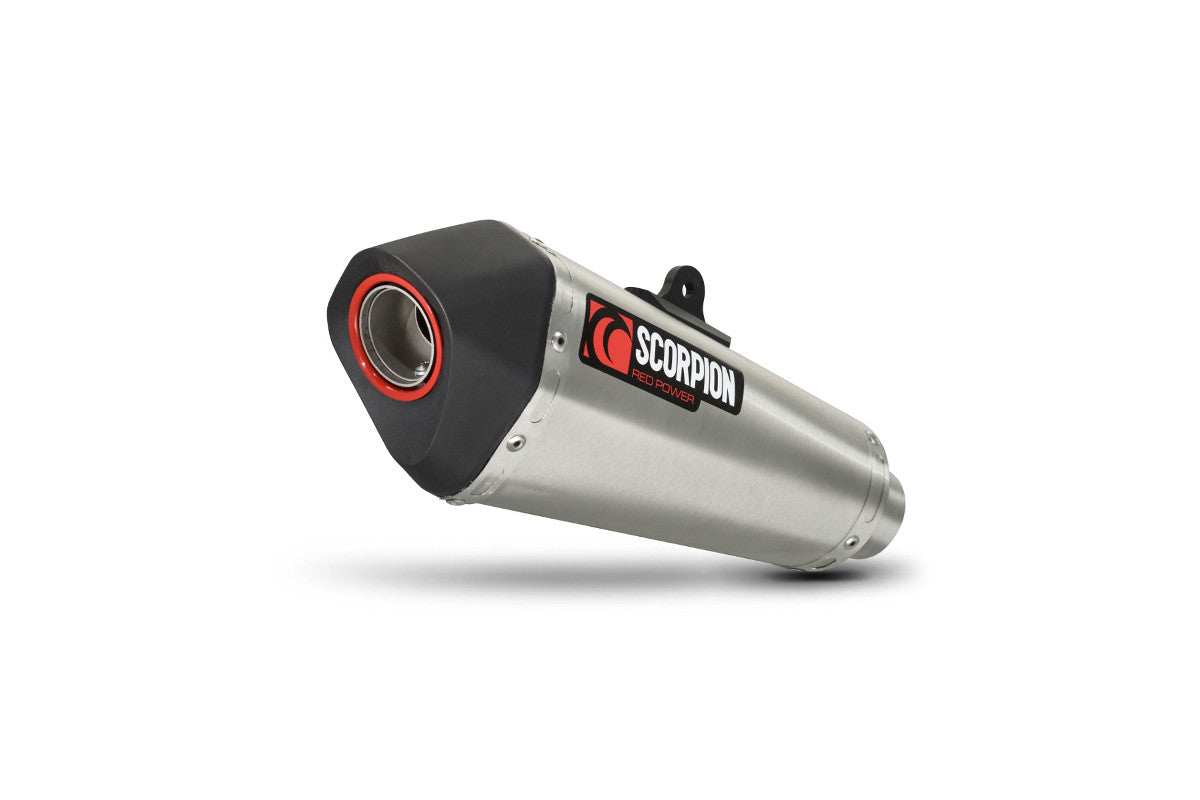 Scorpion RYA97SYSSEO Yamaha MT-125 Serket Taper Full System - Brushed Stainless Steel Sleeve | ML Performance EU EU