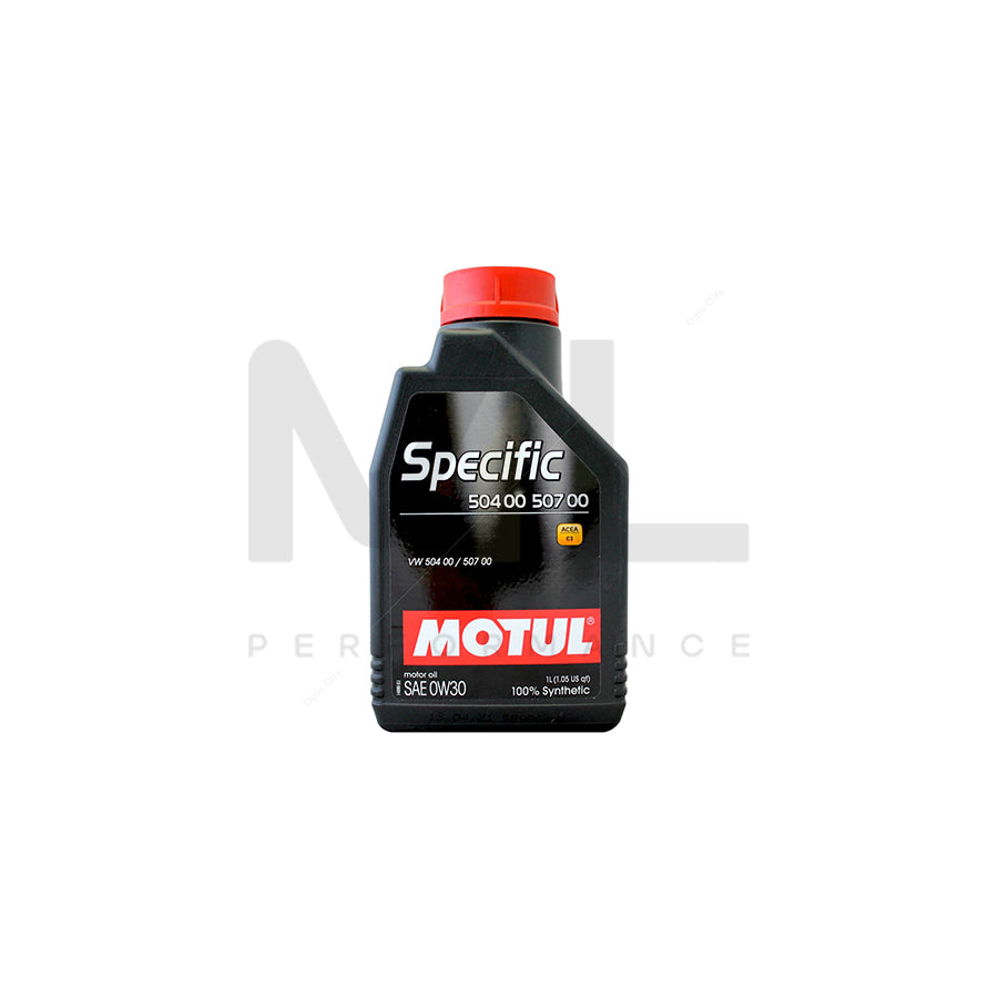 Motul Specific VW 504 00 507 00 0w-30 Fully Synthetic Car Engine Oil 1l | Engine Oil | ML Car Parts UK | ML Performance