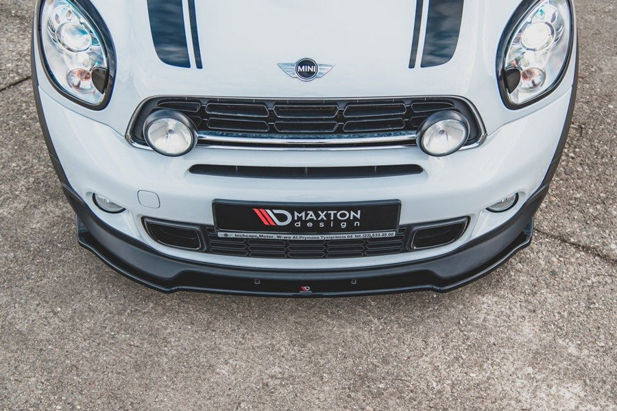 Maxton Design Mini Countryman JCW R60 Front Splitter