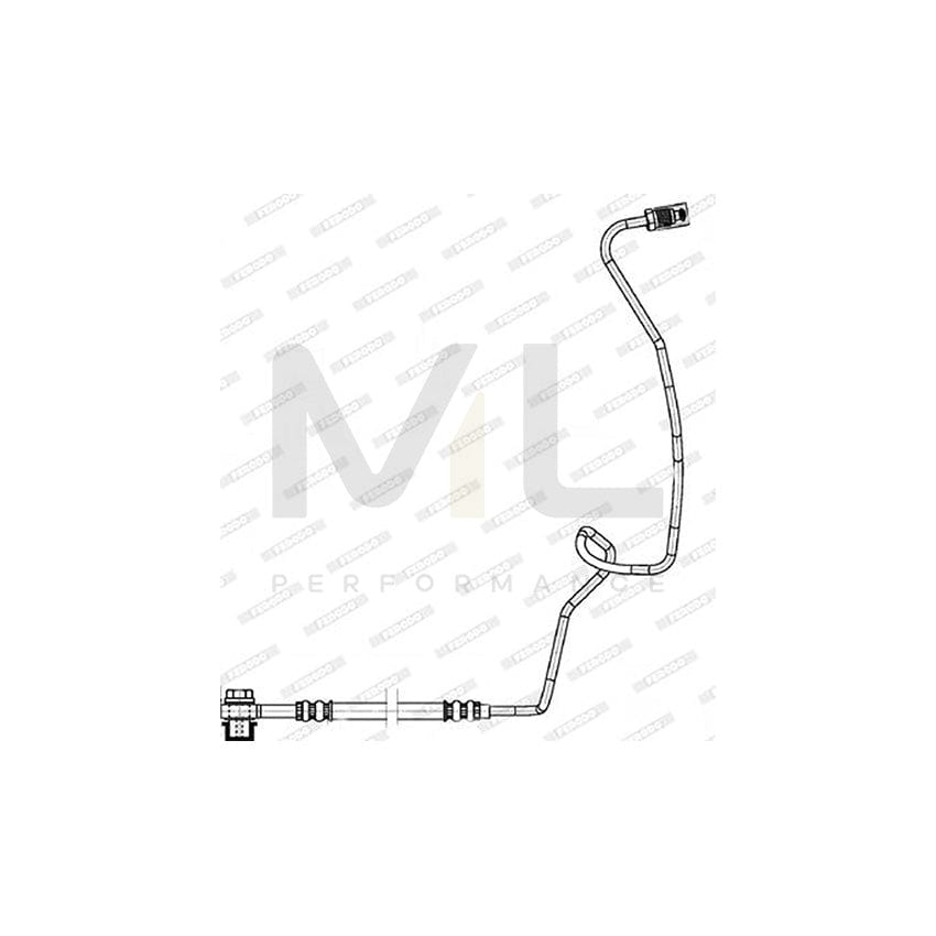 FERODO FHY2518 Brake Hose 335mm, M 10X1 | ML Performance Car Parts